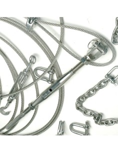 CADENAS - CABLES - TENSORES - GRILLETES